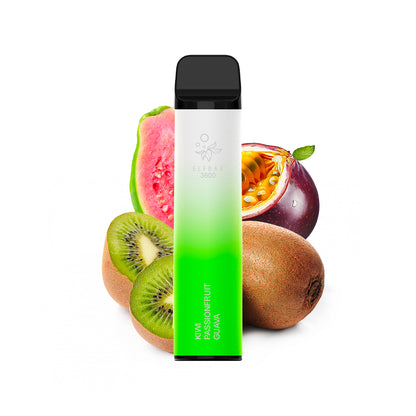 ELFBAR 3600 Kiwi Passion Fruit Guava 5% Nicotine | Disposable Vape