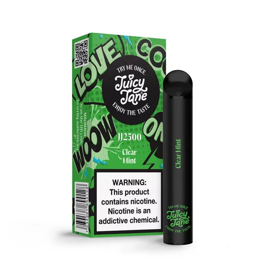 Juicy Jane 2500 Clear Mint 2% Nicotine | Disposable Vape