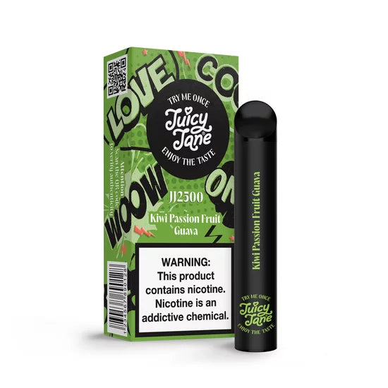 Juicy Jane 2500 Kiwi Passion Fruit Guava 2% Nicotine | Disposable Vape