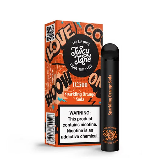 Juicy Jane 2500 Sparkling Orange Soda 2% Nicotine | Disposable Vape